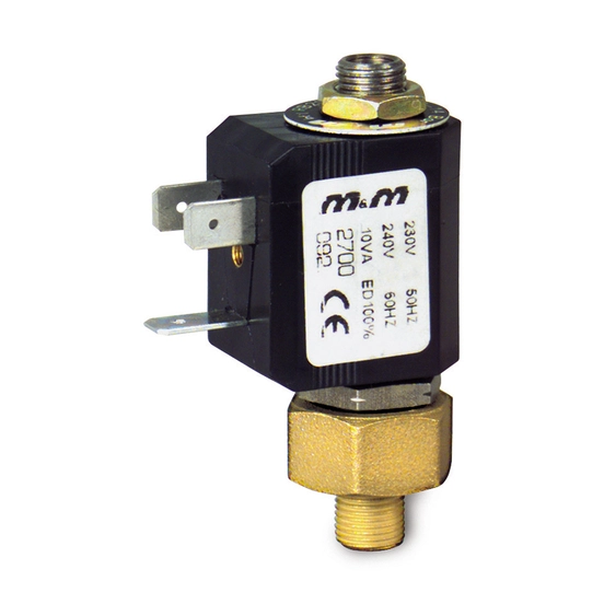 M&M - RB214 - 2-2 way direct acting solenoid valve