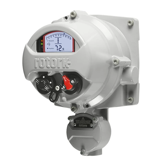 <p>IQ3 pro Remote Hand Station RHS - Electric Actuator - ISO view NO PEDESTAL</p>