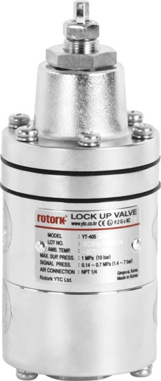 YTC - YT-405 - Lock Up Valves - Position Locks